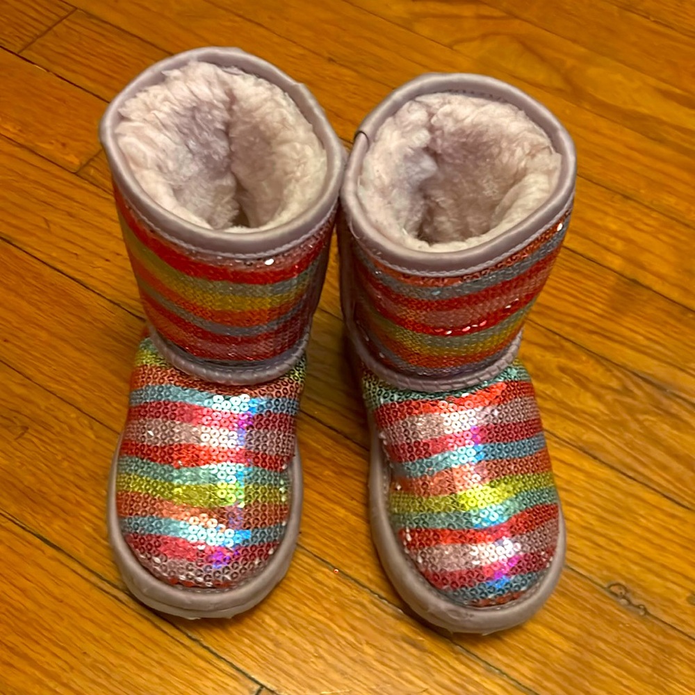 Rainbow Sequins Uggs